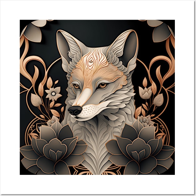 Coyote Wall Art by BellaDatura